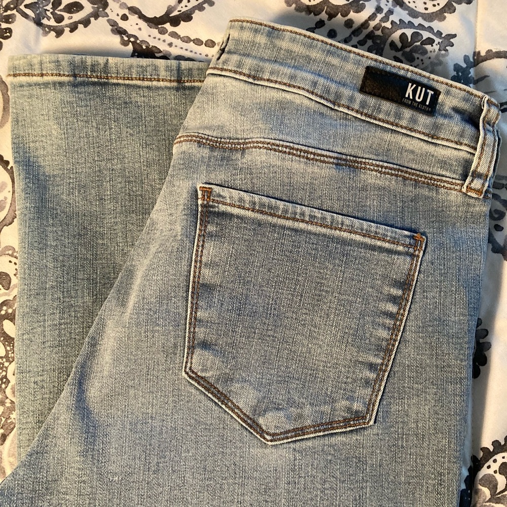 Kut from the Kloth High Rise Fab Ab Flare Ana